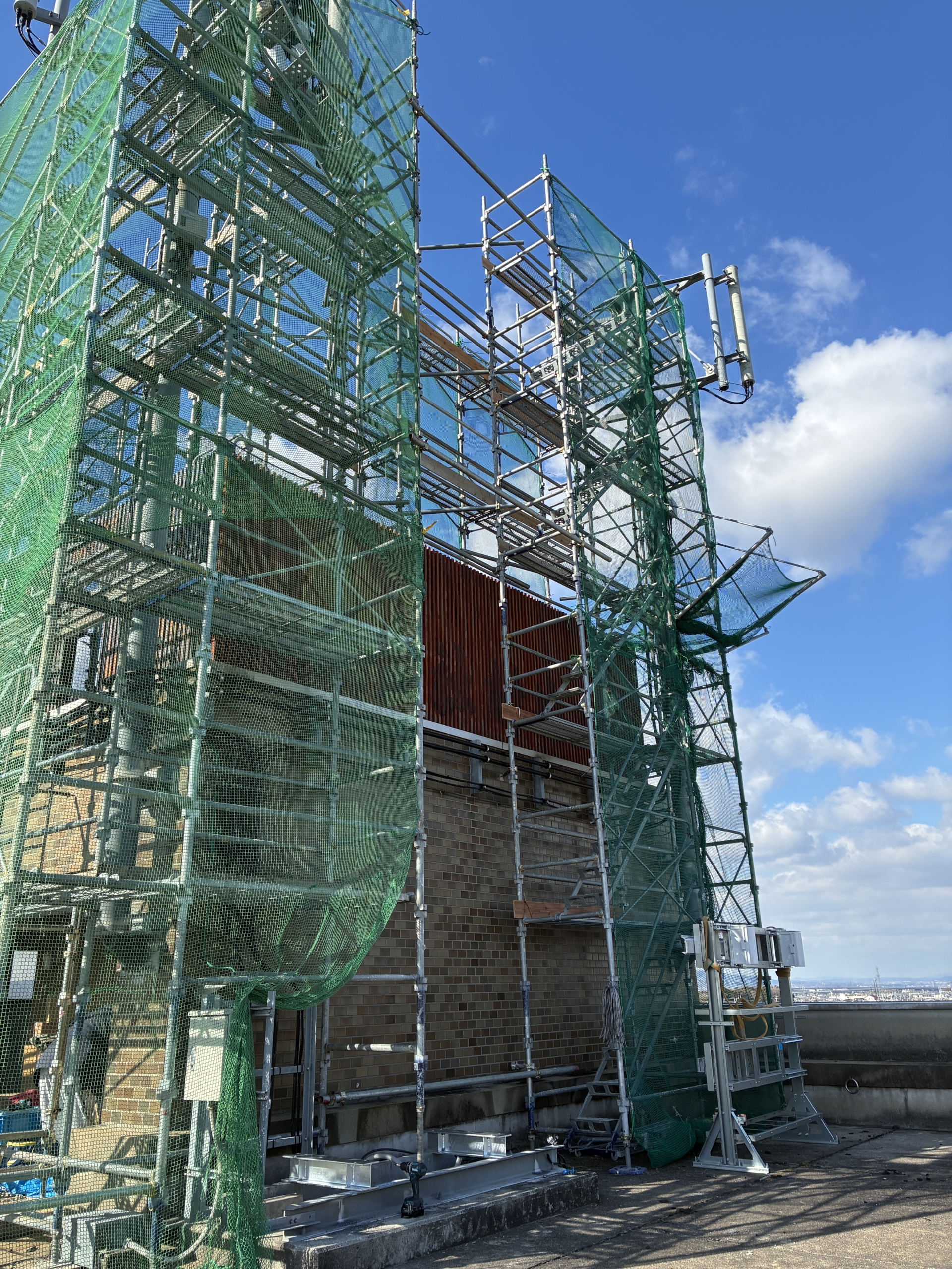 奈良県　アンテナ工事